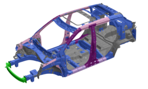 JAC JS4 ходова