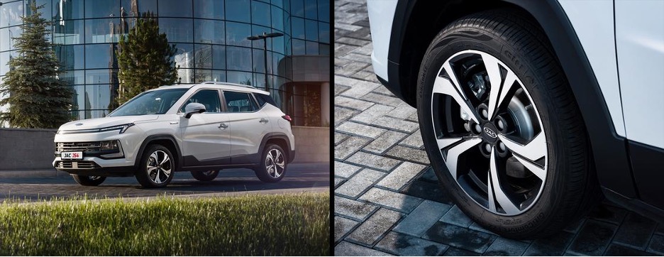 JAC JS4 оснащений надійним 1,5-літровим турбованим бензиновим двигуном